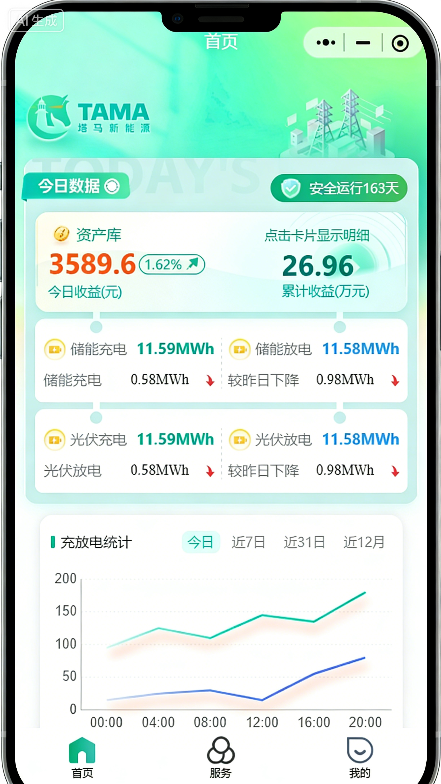 塔马微电网小程序端